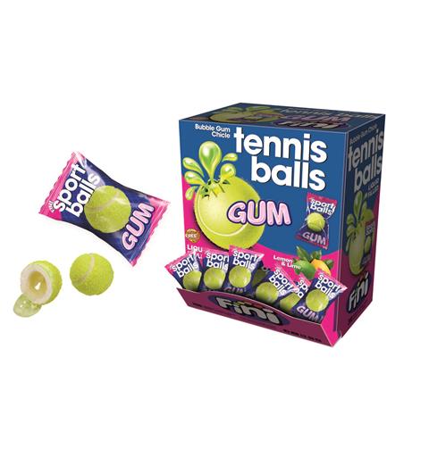 FINI TENNIS BALLS GUM 1X200 TYGGIS