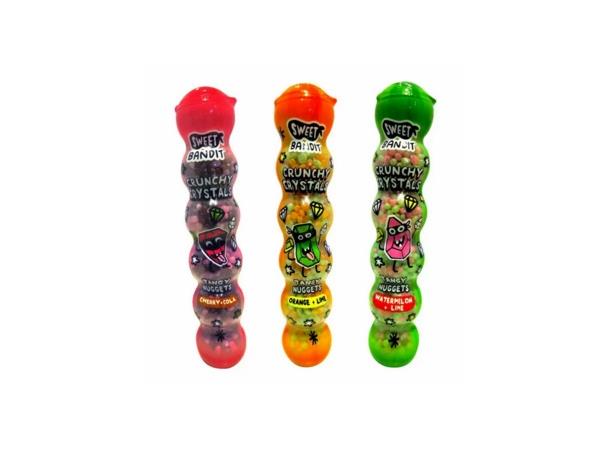 Sweet Bandit Crunchy Crystals 80g 1X12 