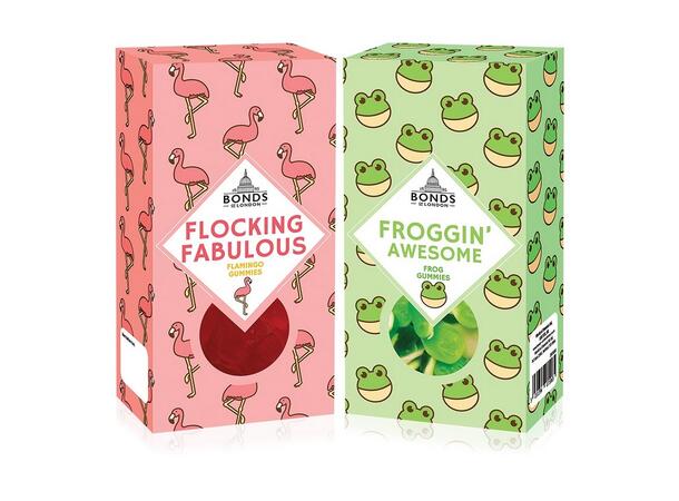 BONDS FROGGING AWESOME & FLOCKING FABULOUS PUN BOX 140G 
