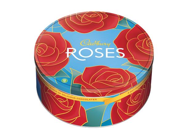 Cadbury Roses Chocolate Tin 700g 1x1 