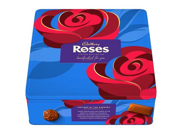 Cadbury Roses Chocolate Tin 700g 1x1 
