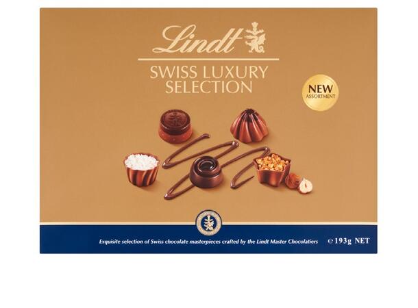 LINDT SWISS LUXURY COLLECTION 193G 1x6 