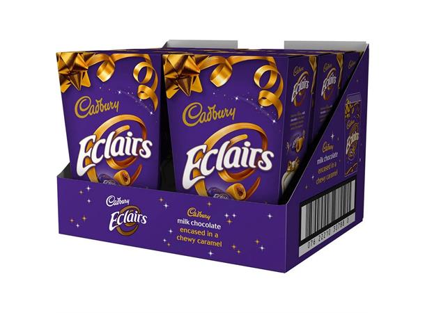 CADBURY CHOCOLATE ECLAIRS CARTON 350G 1x6 