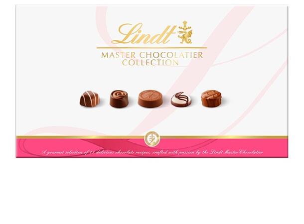 LINDT MASTER CHOCOLATIER COLLECTION 320G 1x7 