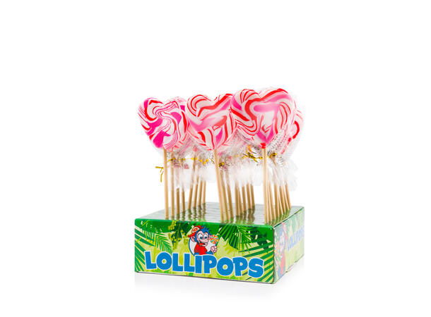 Spiral Heart Pop "Sweetheart" 45g 24 Pieces/Display 