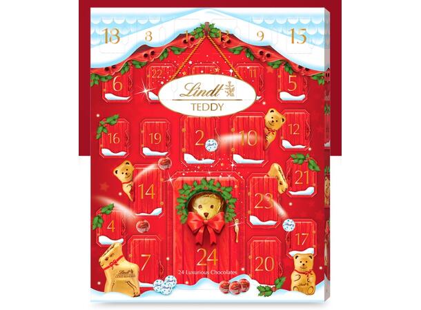 Lindt TEDDY Augmented Reality Advent Calendar 250g 1x4 