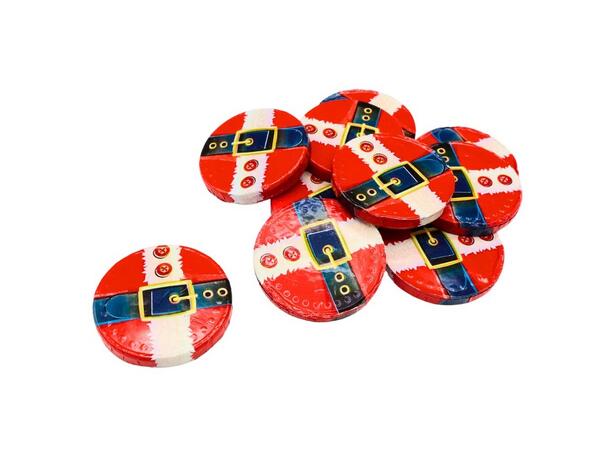 MILK CHOCOLATE SANTA'S BELT COINS 1KG 