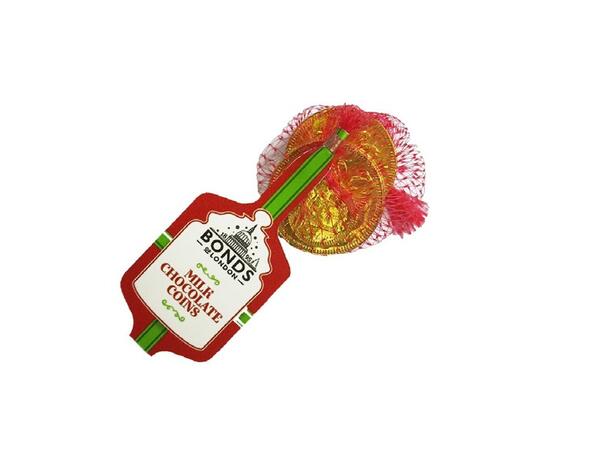 BONDS MILK CHOCOLATE COINS 25G 1x60 