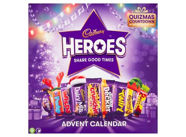 HEROES ADVENTURE ADVENT CALENDAR 230G 1x6 