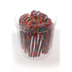 Candy Cane Rainbow Small - 50 Pieces/Drum 12 G
