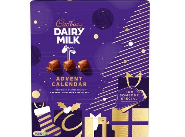 CADBURY CHUNK ADVENT CALENDAR 258G 1x6 