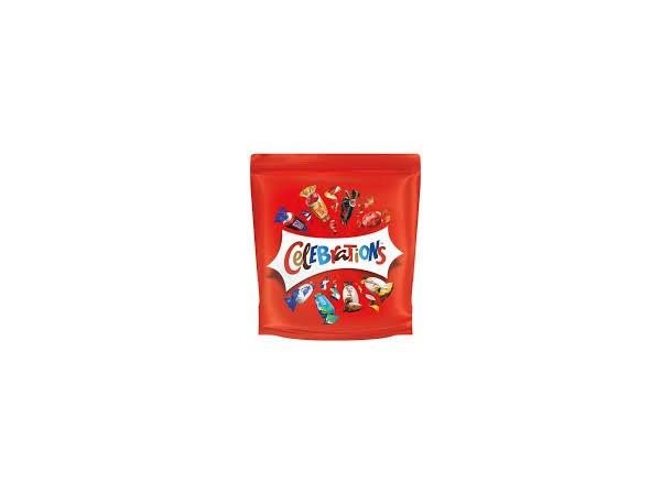 CELEBRATIONS POUCH 325G 1x10 