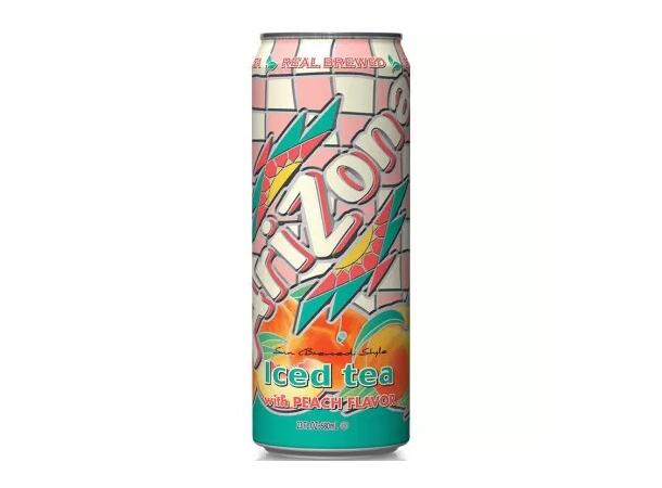 Arizona Tea Peach Big Can 22 oz 1x24 