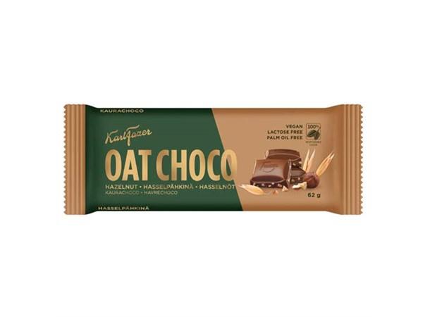 Karl Fazer Oat Choco Hasselnöt 62G 1x20 
