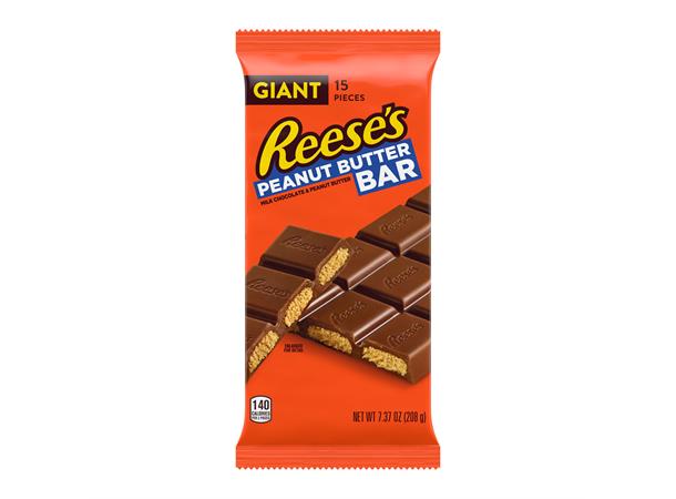 Reese's Milk Peanut Butter Giant Bar 7.37oz 12ct 
