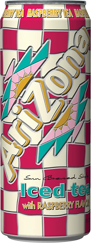 Arizona Raspberry Tea Big Can 22oz 1x24 650ml - Godtesjuk AS