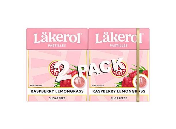 LÄKEROL RASPB. LEMONGR. 24 x 50 G 2-PACK 