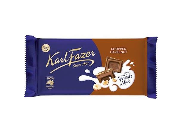 AA* Karl Fazer Hackade Hasselnötter 145G 1x16 