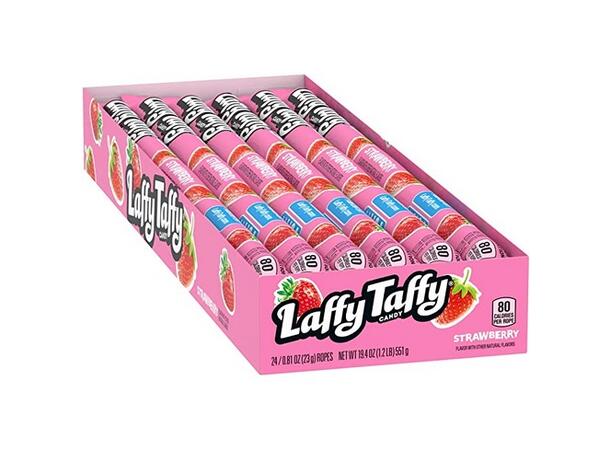 Laffy Taffy Rope Strawberry 22g (24x0.81oz) US 