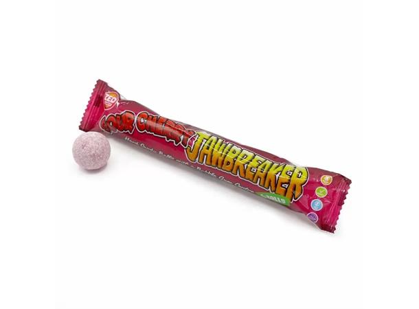 Zed Candy Sour Cherry Jawbreaker 6 Ball Pack 49.5g 1x24 