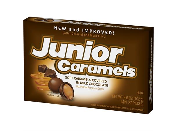 Junior Caramels Theater Box 3.6oz 1/12ct 