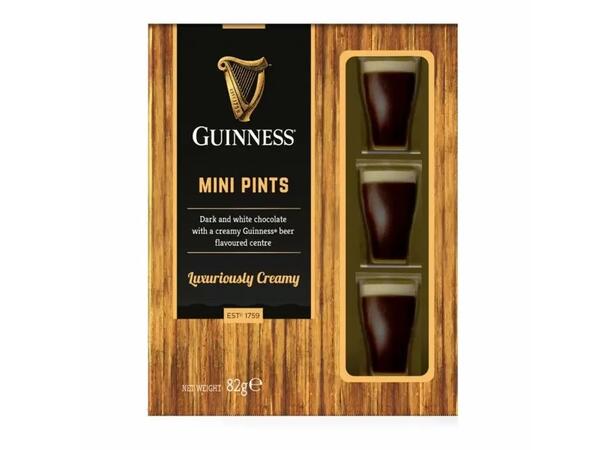 MINI CHOCOLATE GUINNESS PINTS 82G 1x1 