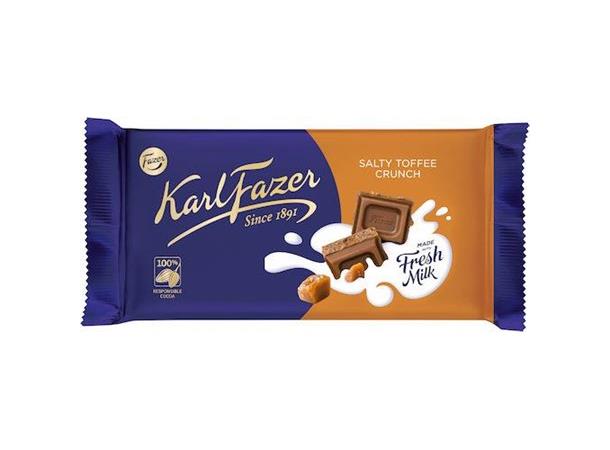 AA* Karl Fazer Salty Toffee Crunch 145 Gr 1x16 