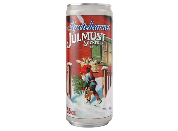 APOTEKARENS JULMUST SOCKERFRI 33CL 1X20 