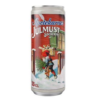 APOTEKARENS JULMUST SOCKERFRI 33CL 1X20