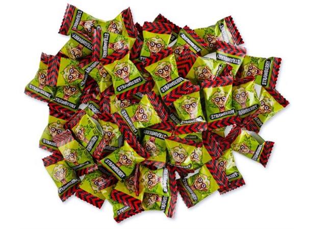 Dr. Sour - Blast Balls Bulk - Strawberry 3 x 1 kg 