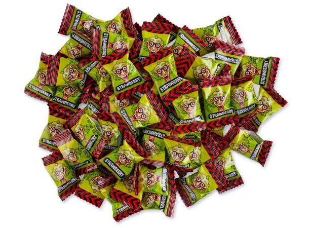 Dr. Sour - Blast Balls Bulk Strawberry 3 x 1 kg 