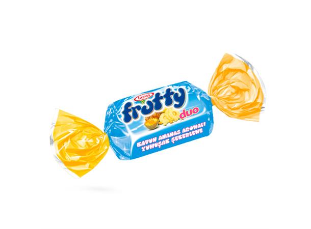 FRUTTY DUO TWIST MELON/ PINEAPPLE 1 KG 