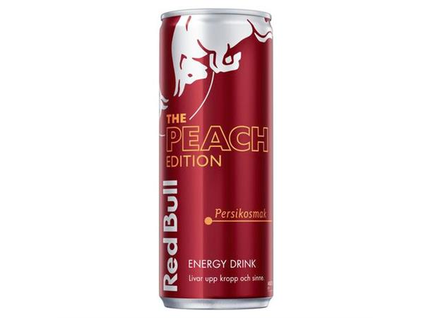RED BULL PEACH EDITION 25CL 1X24 