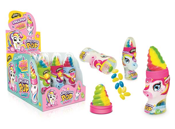 Unicorn Pop & Candy Display op. 12 pcs 