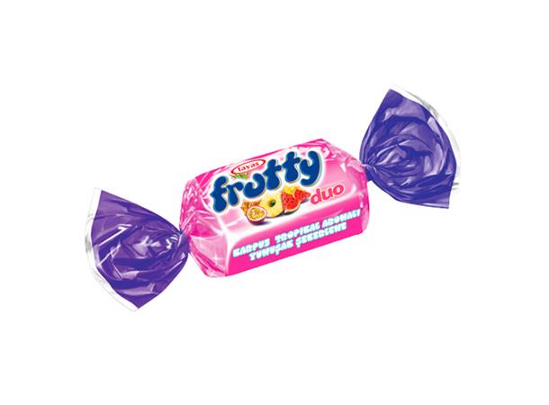FRUTTY DUO TWIST MELON/ TROPICAL 1 KG 