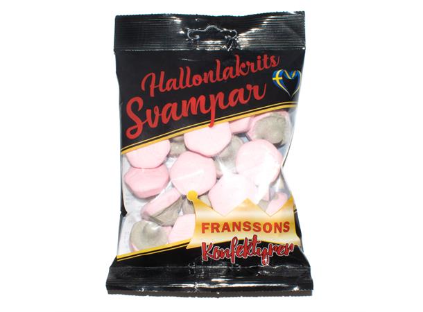 HALLONLAKRITS-SVAMPAR PÅSE 80G (36 ST) 
