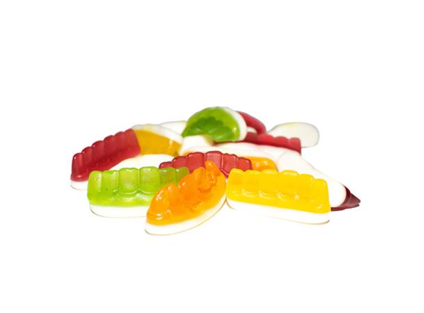TÄNDER FRUKTSMAK GELE/SKUM 1 KG 