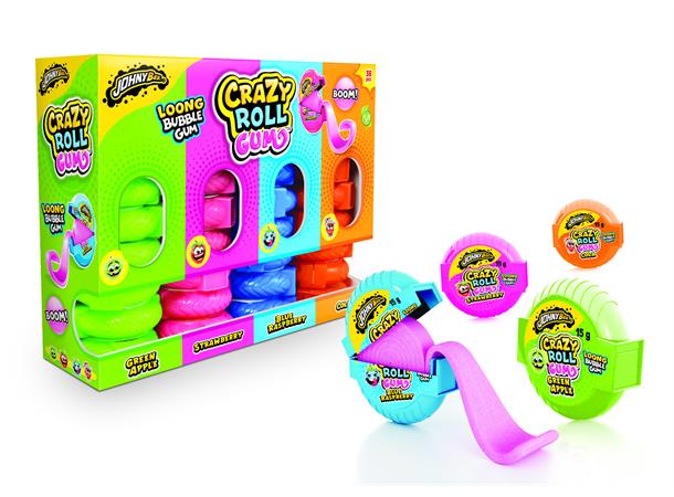 Crazy Roll Gum STAND op. 36 pcs. 