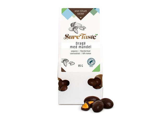 DRAGE MANDEL MÖRK CHOKLAD 85g (12 st) 