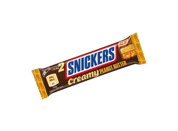 SNICKERS CREAMY PEANUT BUTTER 36,4g (24 st) 
