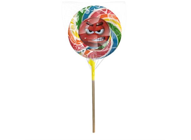 SPIRAL RAINBOW MED STICKER 100 g (18 st) 