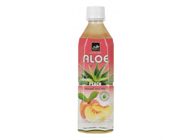 Tropical Aloe Vera Peach 500ml 1x20 
