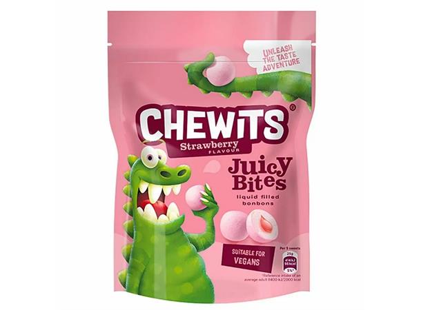 Chewits Strawberry Juicy Bites 115g 1x10 