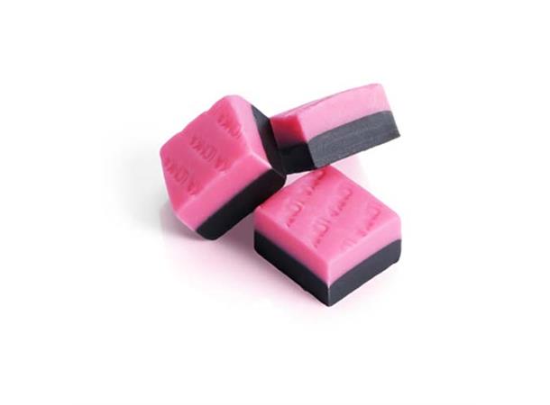 FUDGE LICORICE/RASPBERRY 3,25 KG LÖSVIKT 