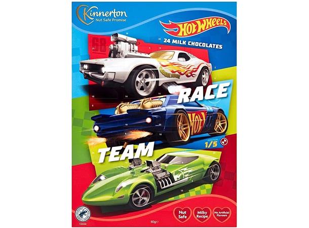 KINNERTON HOT WHEELS ADVENT CALENDAR 40G 1x18 