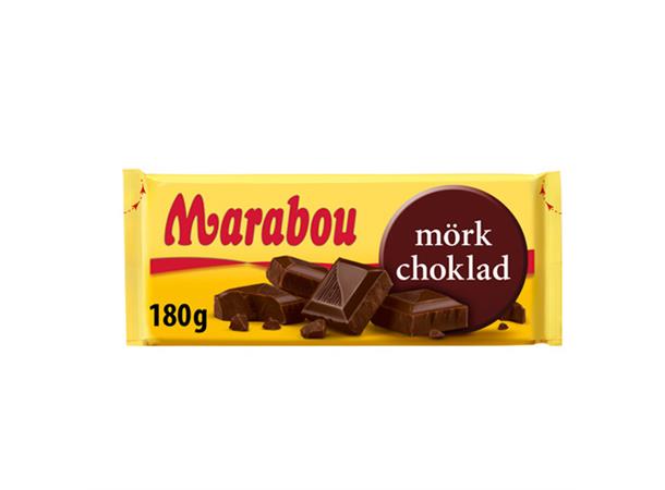 MARABOU MÖRK CHOKLAD 180 G (18 ST) 