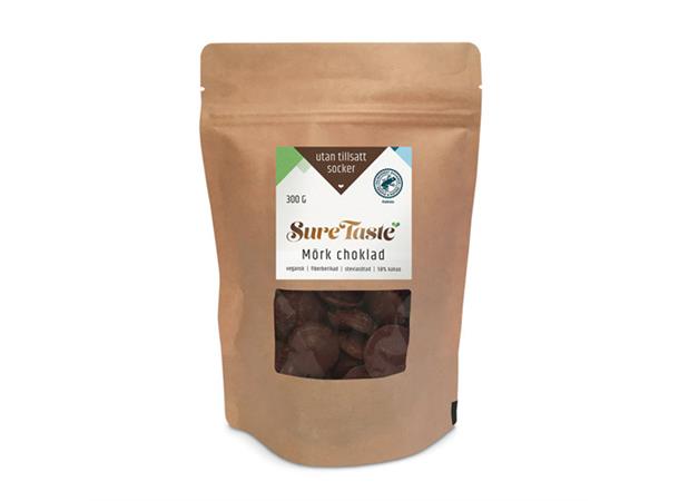 CHOKLADPELLETS MÖRK CHOKLAD 300g (10 st) 