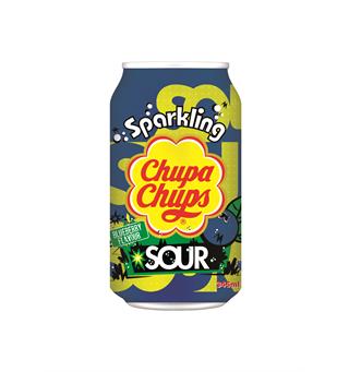 Chupa Chups Sour Blueberry 345ml 1x24