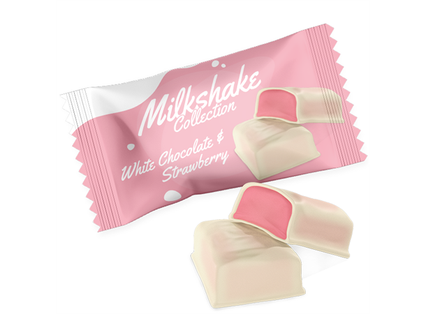 Milkshake Whith Choc&Strawberry 2kg 
