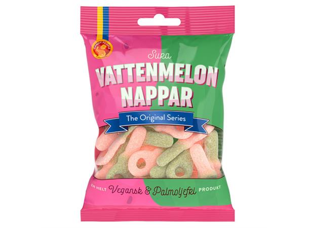 SURA VATTENMELONNAPPAR 80G 1x18 